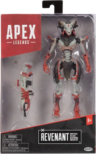 Vista 7 de Electronic Arts Apex Legends Figura de acción Revenant coleccionable de 6 pulgadas, Legendary: piel de bestia impía