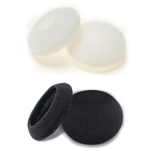Vista 4 de uxcell 100 piezas de almohadillas de repuesto para auriculares de esponja negra
