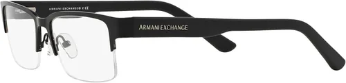 Vista 3 de Armani Exchange mens Ax1014 Rectangular Prescription Eyewear Frames