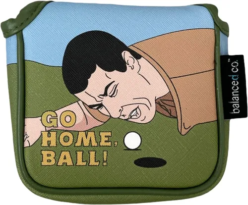 Vista 9 de Balanced Co. Divertida funda para putter de golf