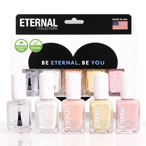 Vista 9 de Juegos de Esmalte de Uñas en Pastel Eternal para Mujeres (CANDY PASTELS) - Juego de Esmalte de Uñas en Pastel para Niñas - Juego de Esmalte de Uñas