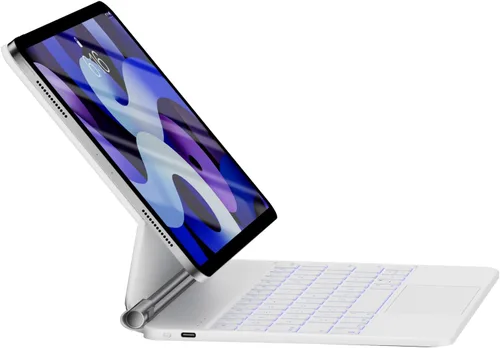 Vista 14 de HOU Funda para iPad Pro de 11 pulgadas con teclado M5 2025/M4 2024 (SOLAMENTE), funda de teclado Magic Keyboard iPad Pro de 11 pulgadas
