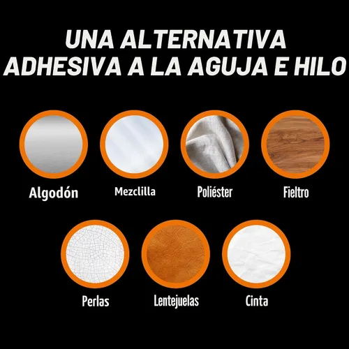 Vista 3 de Gorilla Pegamento de tela impermeable, tubo de 2.5 onzas, transparente No amarillea, tela adherida, fieltro, mezclilla y cinta, permanece