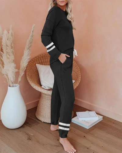 Vista 2 de ETCYY NEW Lounge Sets for Women Two Piece Outfits Sweatsuits Sets Long Pant Loungewear Workout Athletic Tracksuits