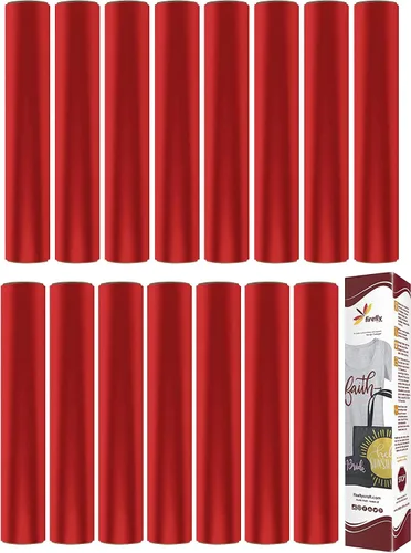 Vista 114 de Firefly Craft - Lámina de vinilo 3D de transferencia de calor, vinilo HTV grueso de 3 dimensiones, para planchar para usar con Cricut y Silhouette