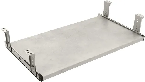 Vista 17 de FRMSAET Accesorios para Muebles Productos de Oficina Conjuntos de Hardware 20/24/30 pulgadas Bandeja para Teclado Soporte de Madera para Debajo