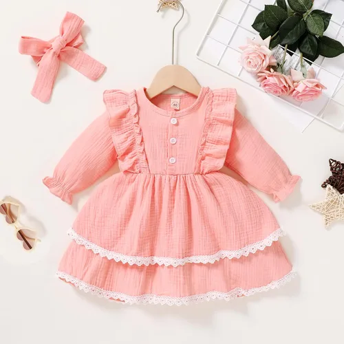 Vista 7 de Vestido de verano con estampado floral y tutú