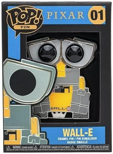 Vista 3 de Funko Pop! Pin Pixar - Pin esmaltado prémium Wall-E