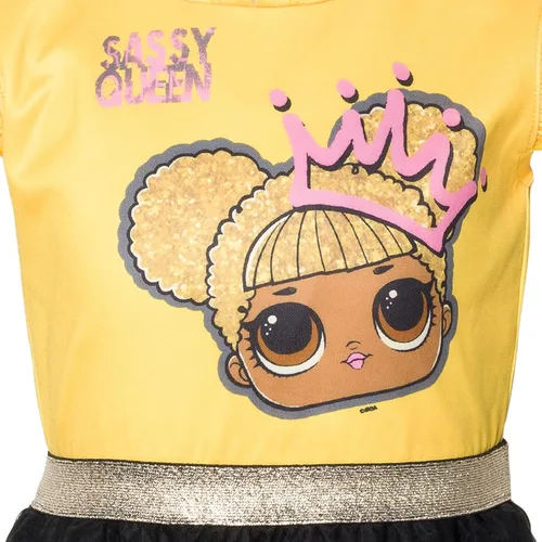 Vista 5 de L.O.L. Surprise! Queen Bee - Vestido de malla para niñas pequeñas a niños grandes
