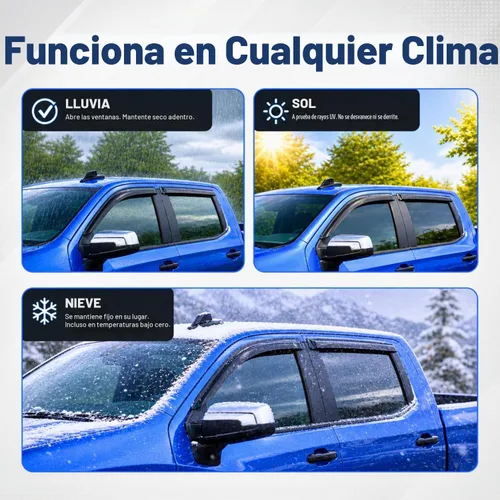 Vista 4 de Visera de ventana IG para Ford Focus Sedán y Hatchback 2012-2018, Protector de ventana lateral para lluvia y viento estilo Mugen, extra duradero