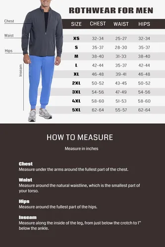 Vista 2 de Med Couture RothWear Hutton - Pantalón de pierna recta para hombre