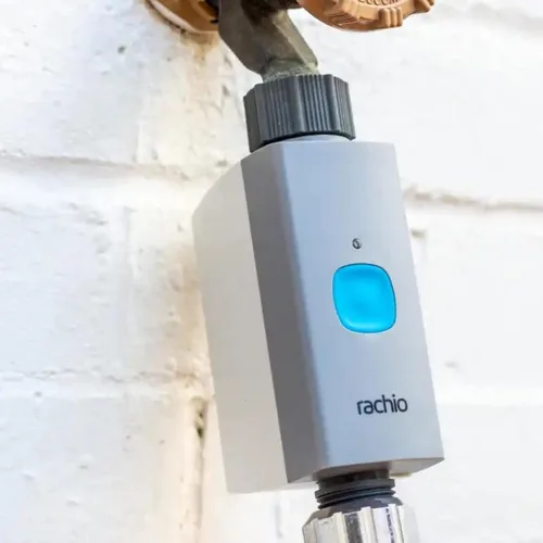 Vista 6 de Rachio Temporizador inteligente de manguera (solo 1 válvula) – Temporizador de grifo para exteriores controlado por aplicación, instalación rápida