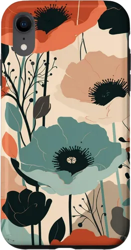 Vista 25 de Minimal Poppy Boho Flower Cute Aesthetic Case for iPhone 17
