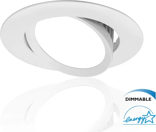 Vista 2 de NICOR Lighting DCG Series - Lámpara empotrable LED de 4 pulgadas, 4000 K (DCG421204KWH)