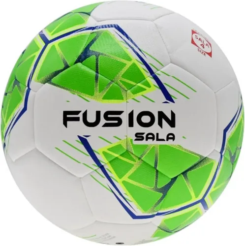 Vista 2 de Precision Fusion Sala Futsal Ball Official FIFA Football, Indoor Training, Hybrid PU, Low Rebound, Enhanced Control, White
