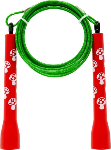 Vista 4 de Double Under Wonder Cuerda de saltar, cuerda de velocidad sin enredos, cuerda de velocidad ajustable para hombres, mujeres, entrenamiento de fitness