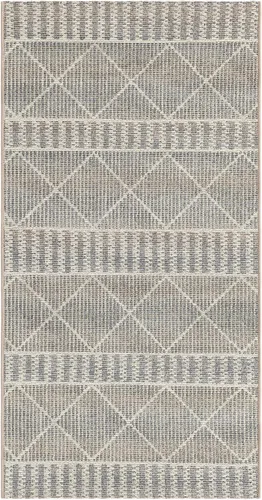 Vista 11 de Unique Loom Outdoor Trellis Collection - Alfombra de área - Dalyan (2 x 3 pies, rectangular, negro/natural)