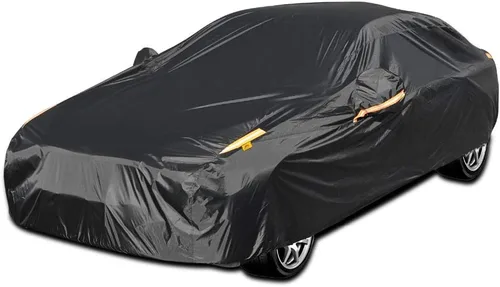 Vista 11 de Cubierta de Coche con Protección UV Resistente al Viento Resistente al Polvo Resistente a Rayones para Exteriores Universal Cubiertas Completas