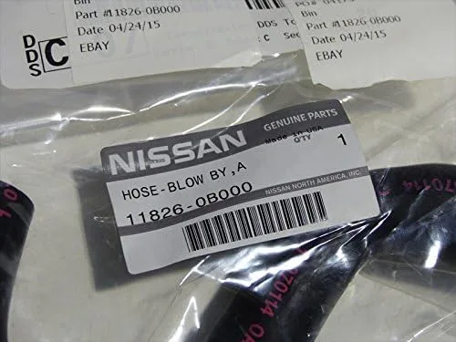 Vista 9 de Nissan 11826-0B000 Manguera-Soplado por A