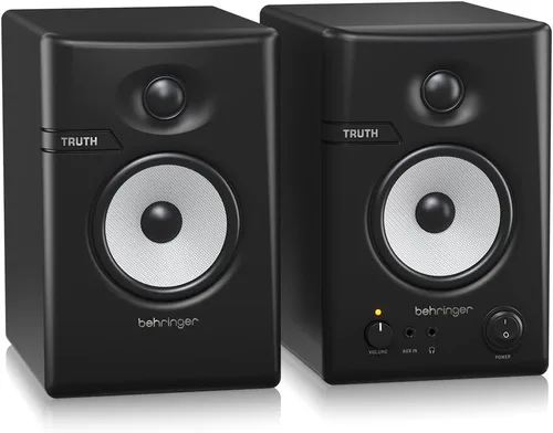 Vista 2 de Behringer Monitores de estudio TRUTH 3.5 BT Audiophile de 3.5" con conectividad Bluetooth y tecnología avanzada de guía de ondas.