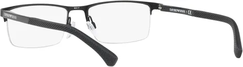 Vista 6 de Emporio Armani Gafas de sol rectangulares Ea1041 para hombre, Lente de goma negraDemo