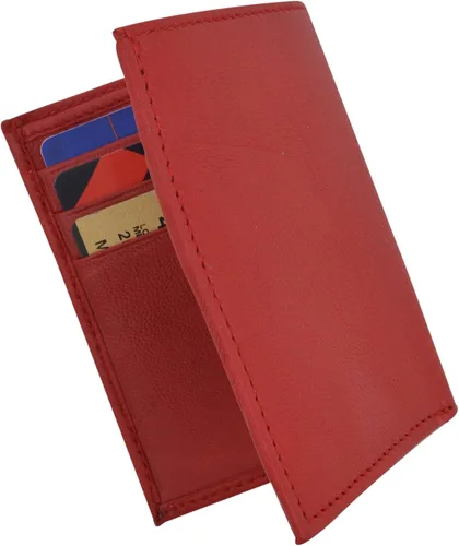 Vista 6 de Billetera de piel auténtica para hombre