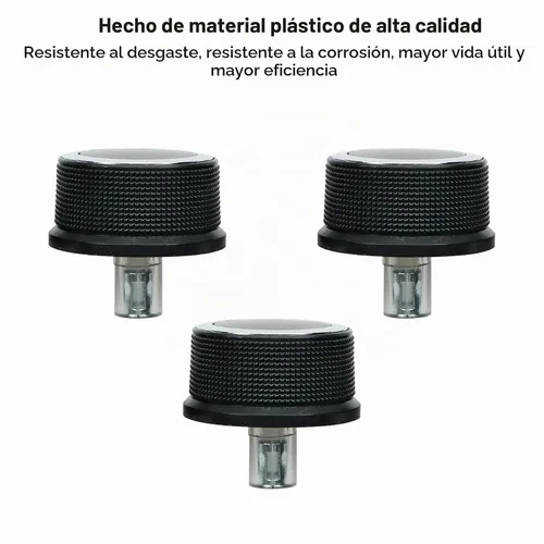 Vista 5 de 84141127 Perilla de control de temperatura CA para Chevrolet Express 2008-2021, apto para GMC Savana 2008-2017, 84793085 3 piezas