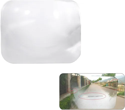 Vista 8 de Lente trasera gran angular para automóvil, lente de ventana de estacionamiento invertida, lentes traseras transparentes para Hatchback, minivan, S