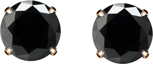 Vista 10 de Impresionante piedra de cuarzo hipoalergénica de obsidiana negra 5A, acero inoxidable 316L, hipoalergénicos, para cartílago tragus, caja de regalo