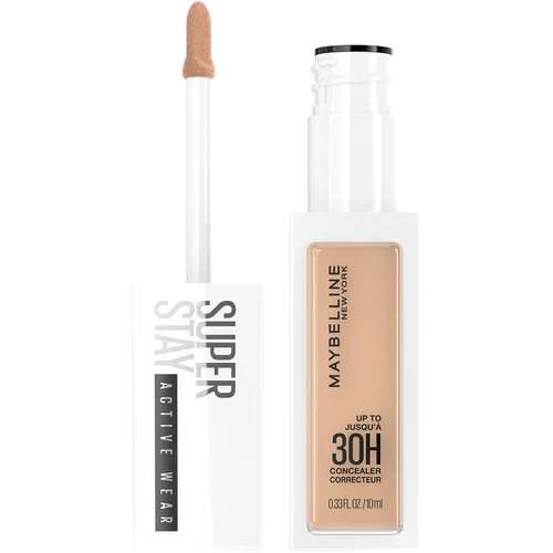 Vista 27 de Maybelline Super Stay - Maquillaje corrector líquido, corrector de cobertura completa, hasta 30 horas de duración, resistente a la transferencia, SS