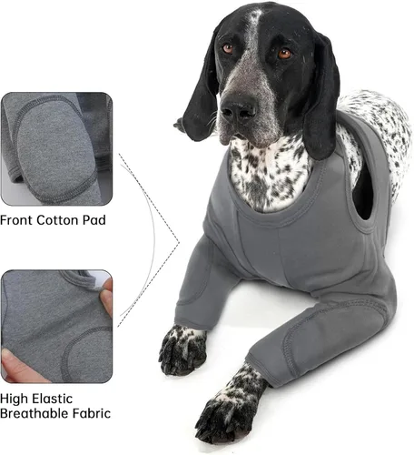 Vista 5 de Dog Anti-Lick Wounds Sleeves Anti Licking Front Leg Protection Sleeve Brace Front Leg Protection Tool Simple Design for Small Large Dogs