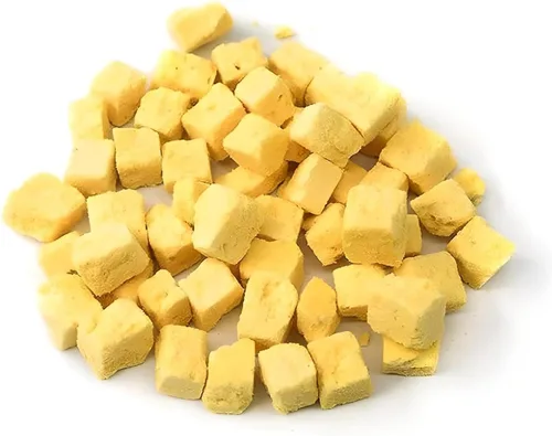Vista 8 de Golosinas orgánicas de huevo liofilizadas para perros y gatos, 100% huevo de un solo ingrediente, sin granos, sin gluten, nutrición alta