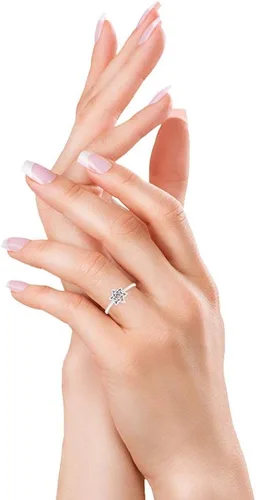 Vista 4 de Blue Apple Co. Star of David - Anillo de plata de ley 925 maciza, Plata de ley 925