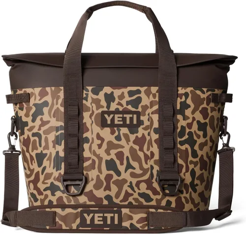 Vista 33 de YETI Enfriadores suaves portátiles Hopper Serie M con acceso MagShield verde azulado (Agave Teal)