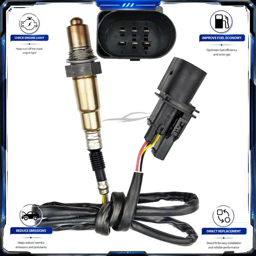 Vista 4 de Reemplazo del sensor de combustible de aire superior aguas arriba para Audi A4 A8 Tt Quattro 1.8L 4.2L, para Vw Golf Jetta Passat Phaeton Oxygen O2