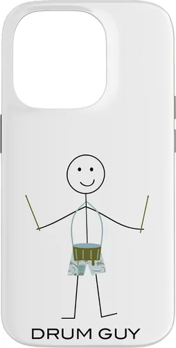 Vista 17 de Funny Men's Snare Drum Guy Boy Drummer Case for iPhone 16