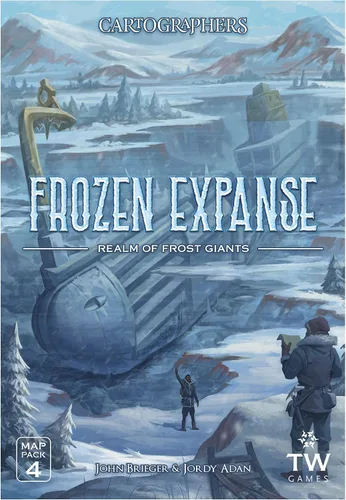 Vista 7 de Cartógrafos: Map Pack 1, Nebblis Expansión para el galardonado juego de dibujo de mapas Juego de mesa de estrategia Flip and Write Fantasy