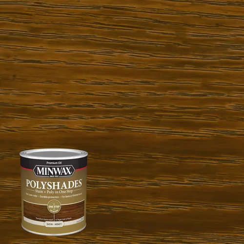 Vista 3 de Barniz Minwax 213104444 PolyShades Miel