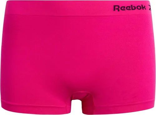 Vista 6 de Reebok Women's Underwear - Plus Size High Waisted Seamless Boyshort Panties (3 Pack)