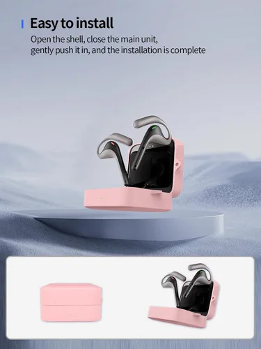 Vista 7 de Compatible con auriculares de traducción Timekettle W4 Pro, silicona de alta calidad, protección a prueba de golpes, puerto de carga táctil