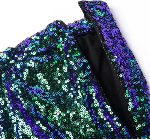 Vista 4 de Vgolar Disfraz de sirena para mujer, disfraz de cola de sirena, falda de tul, vestido de juego