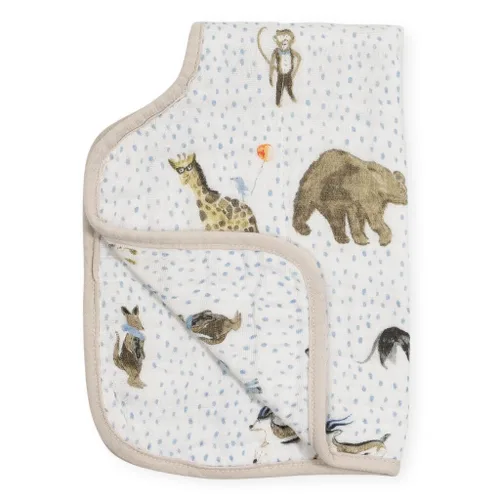 Vista 19 de Little Unicorn Paquete de 2 paños ultra absorbentes para eructos de alta calidad, suaves para la piel del bebé, tamaño más grande, diseño