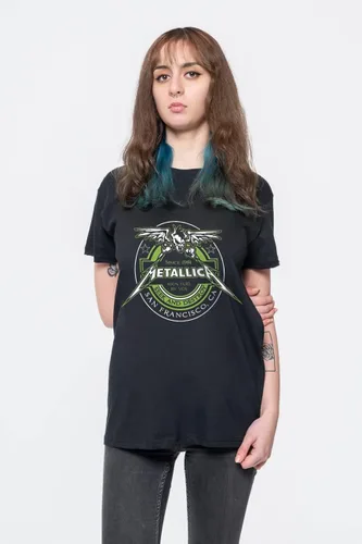Vista 5 de Metallica Men's Fuel Slim Fit T-Shirt Black