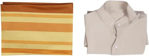 Vista 8 de Disfraz de Camilo, poncho de Camilo, bata de capa, abrigo Madrigal, camisa y uniforme para niños