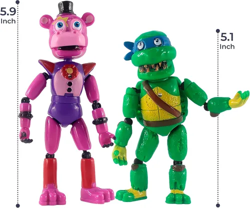Vista 5 de 8 piezas inspiradas en los juguetes de Game Five Night at Freddys Figura de acción FNAF de Set Candy