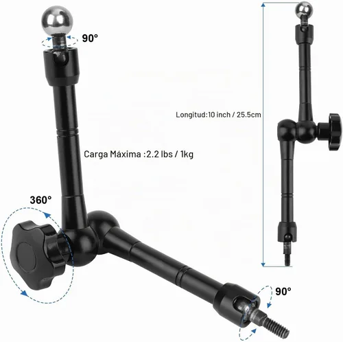 Vista 8 de Mippko Soporte para iPad para soporte de micrófono/soporte de música para micrófono, soporte para tableta compatible con almohadillas Nexus/LG G