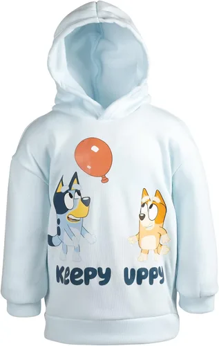 Vista 3 de Bluey Conjunto de sudadera con capucha y pantalones de forro polar para niños pequeños