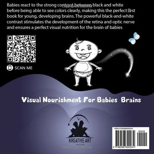 Vista 2 de I Love You My little Miracle - High Contrast Baby Book for Newborns Heartwarming and Emotional Poetry with Beautiful Black and White Illustrations