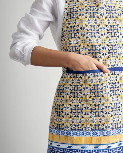 Vista 594 de Maison d' Hermine Delantales para mujer con bolsillo, 100% algodón (27.50 x 31.50 pulgadas)