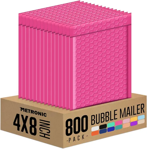 Vista 52 de Metronic Sobres de burbujas de 6 x 10 pulgadas, paquete de 100 sobres Azul